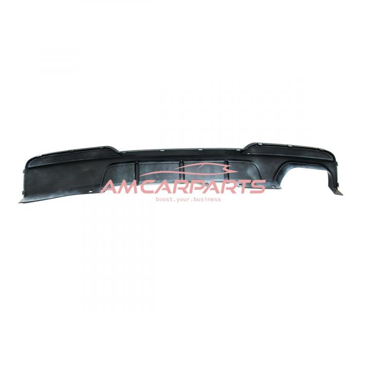 Upgrade Sport Design Heck Diffusor passend für BMW 5er F10 / F11 Limousine / Touring 09-16 Hochglanz schwarz