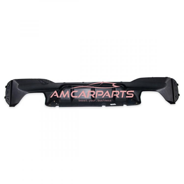 Upgrade Sport Design Heck Diffusor passend für BMW 5er G30 / G31 Limousine / Touring 16-23 Hochglanz schwarz