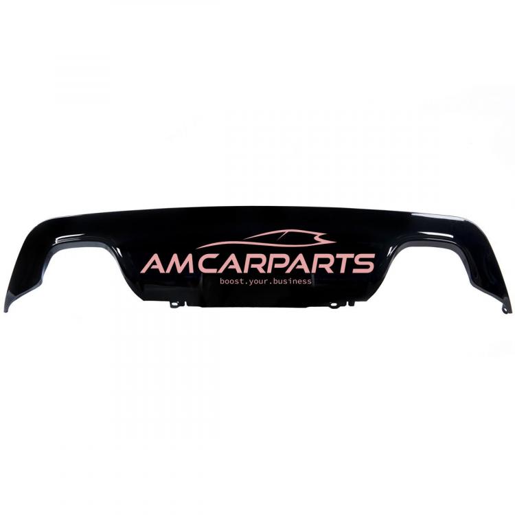 Preview: Upgrade Sport Design Heck Diffusor passend für BMW 5er E60 / E61 Limousine / Touring 03-10 Hochglanz schwarz
