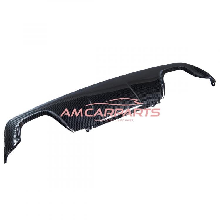 Preview: Upgrade Sport Design Heck Diffusor passend für BMW 5er E60 / E61 Limousine / Touring 01-10 Carbon-Optik