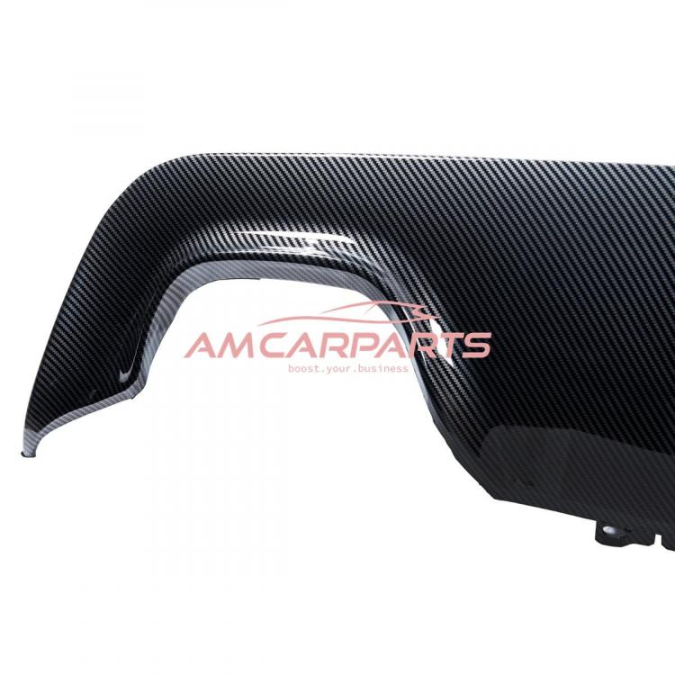 Preview: Upgrade Sport Design Heck Diffusor passend für BMW 5er E60 / E61 Limousine / Touring 01-10 Carbon-Optik
