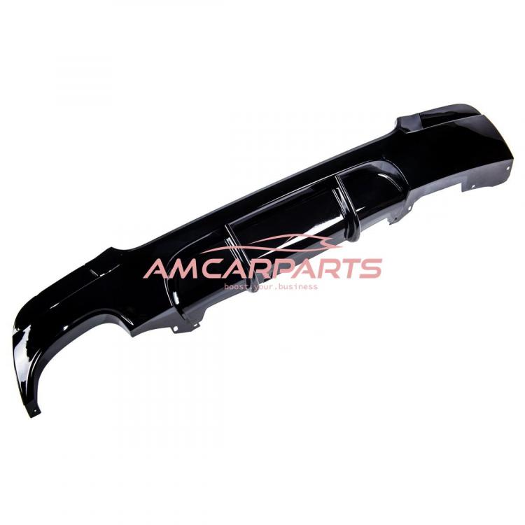 Preview: Upgrade Sport Design Heck Diffusor passend für BMW 3er E92 / E93 Coupe / Cabrio 06-13 Hochglanz schwarz