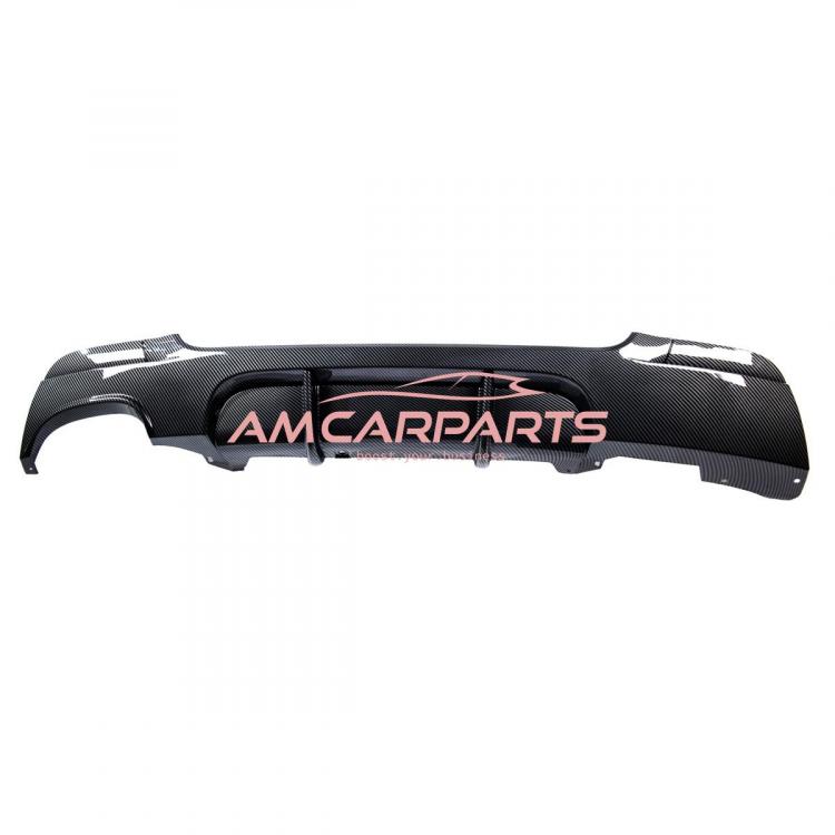 Preview: Upgrade Sport Design Heck Diffusor passend für BMW 3er E92 / E93 Coupe / Cabrio 06-13 Carbon-Optik