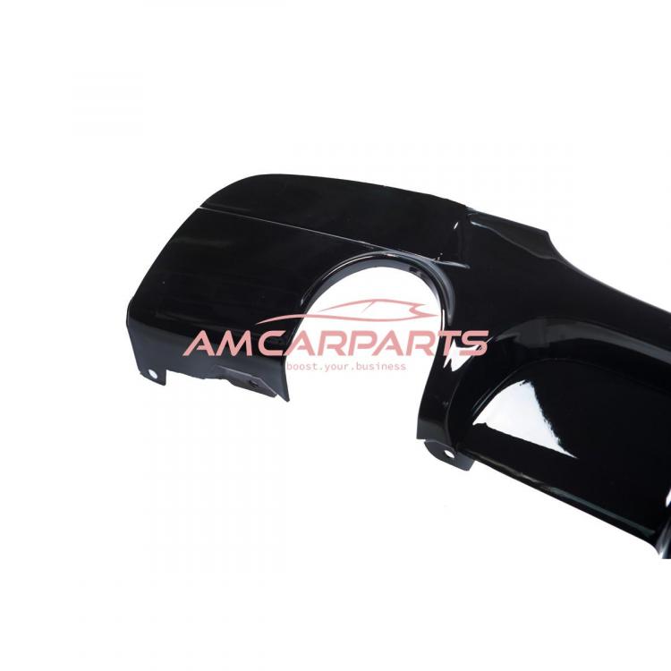 Upgrade Sport Design Heck Diffusor passend für BMW 3er E90 / E91 Limousine / Touring 05-11 Hochglanz schwarz