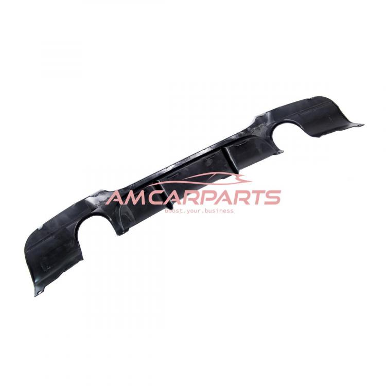 Upgrade Sport Design Heck Diffusor passend für BMW 3er E90 / E91 Limousine / Touring 05-11 Hochglanz schwarz