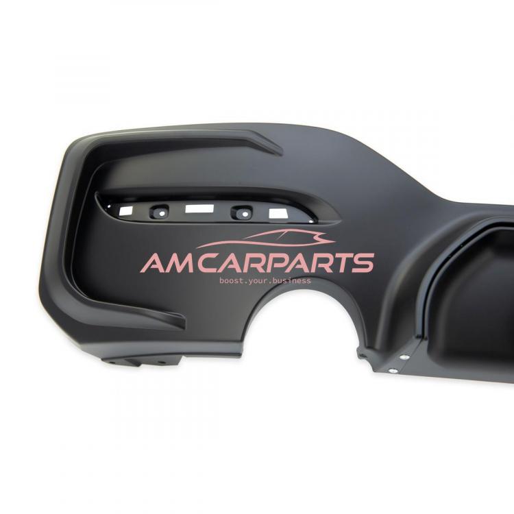 Preview: Upgrade Sport Design Heck Diffusor passend für BMW 1er F20 / F21 Facelift 15-19 Matt schwarz