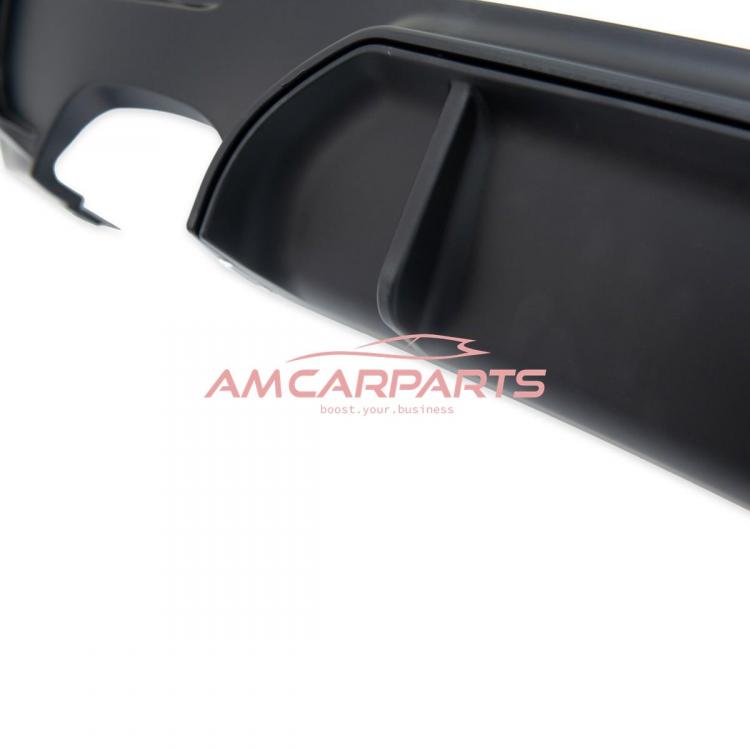Preview: Upgrade Sport Design Heck Diffusor passend für BMW 1er F20 / F21 Facelift 15-19 Matt schwarz