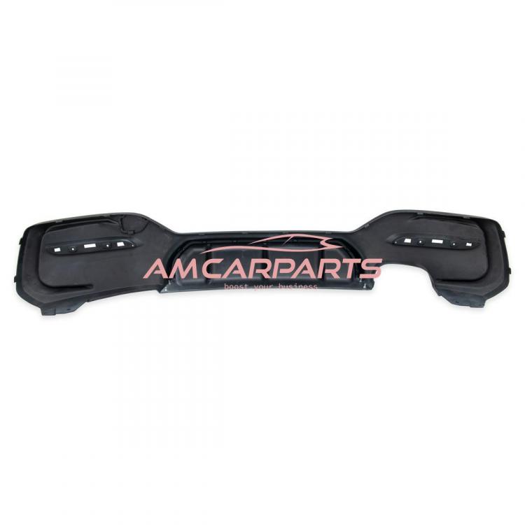 Upgrade Sport Design Heck Diffusor passend für BMW 1er F20 / F21 Facelift 15-19 Matt schwarz