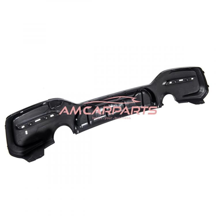 Upgrade Sport Design Heck Diffusor passend für BMW 1er F20 / F21 Facelift 15-19 Hochglanz schwarz