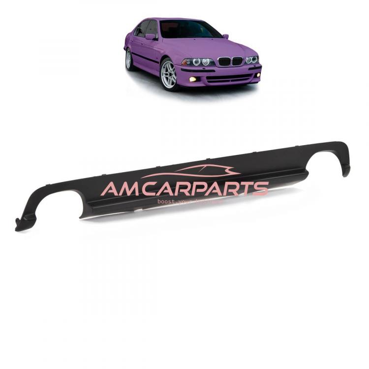 Upgrade Sport Design Heck Diffusor passend für BMW 5er E39 Limousine / Touring 96-03 Hochglanz schwarz