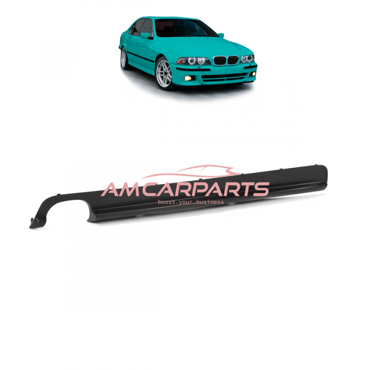 Upgrade Sport Design Heck Diffusor passend für BMW 5er E39 Limousine / Touring 95-03 Matt schwarz
