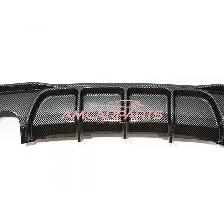 Preview: Upgrade Sport Design Heck Diffusor passend für BMW 3er F34 13-20 Carbon-Optik