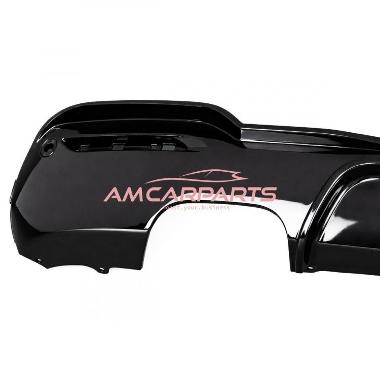 Preview: Upgrade Sport Design Heck Diffusor passend für BMW 3er F34 13-20 Hochglanz schwarz