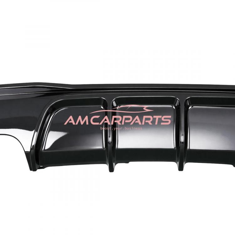 Preview: Upgrade Sport Design Heck Diffusor passend für BMW 3er F34 13-20 Hochglanz schwarz