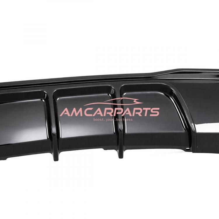 Preview: Upgrade Sport Design Heck Diffusor passend für BMW 3er F34 13-20 Hochglanz schwarz