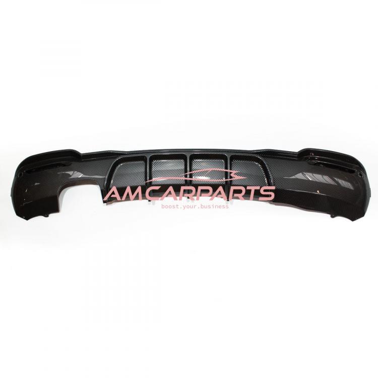 Upgrade Sport Design Heck Diffusor passend für BMW 3er F34 13-20 Carbon-Optik