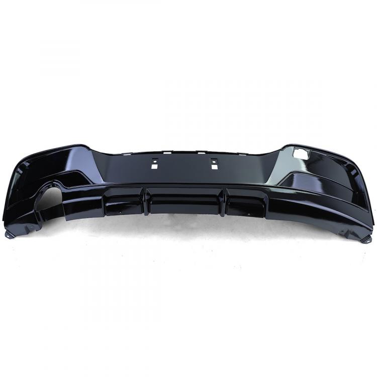 Preview: Upgrade Sport Design Heck Diffusor passend für BMW 1er F20 / F21 Vor-Facelift 11-15 Hochglanz schwarz