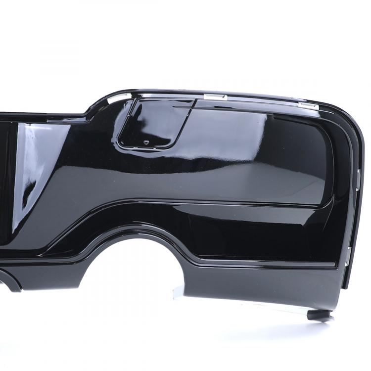 Preview: Upgrade Sport Design Heck Diffusor passend für BMW 1er F20 / F21 Vor-Facelift 11-15 Hochglanz schwarz