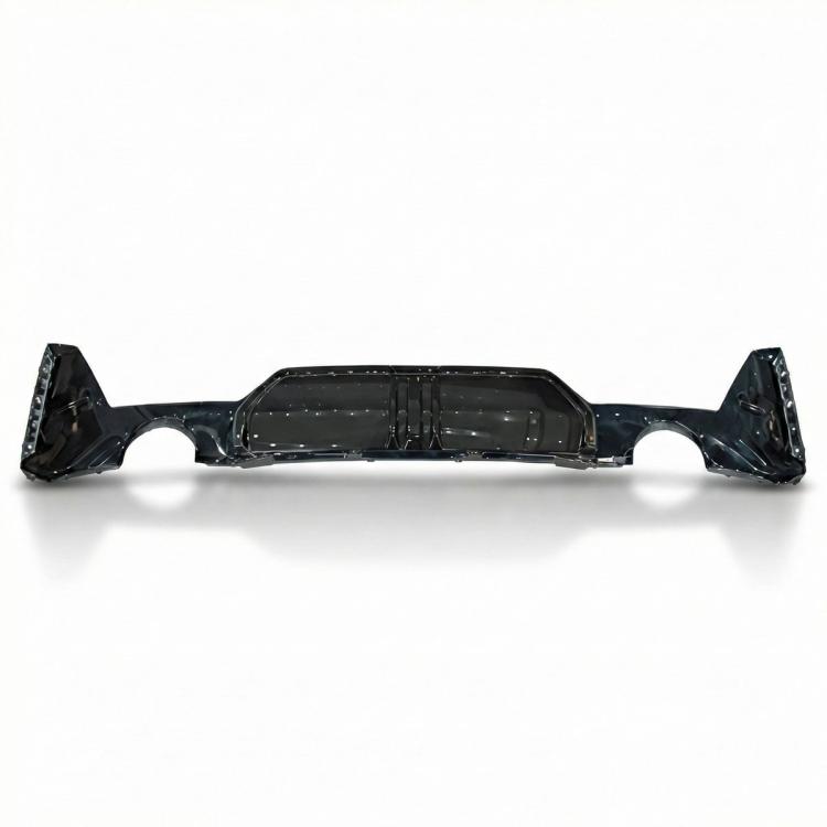 Upgrade Sport Design Heck Diffusor passend für BMW 3er G20 / G21 Facelift Limousine / Touring 22+ Hochglanz schwarz