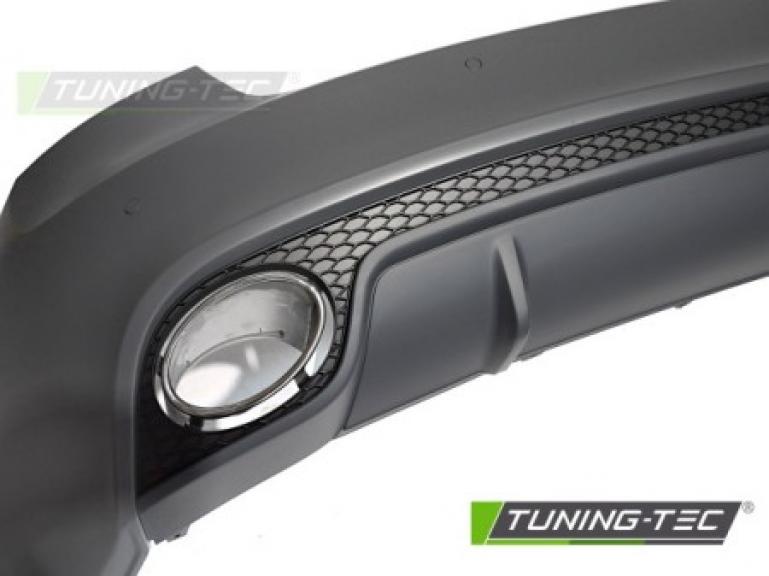 Preview: Upgrade Sport Design Heckstoßstange für Audi A5 8T / 8F Facelift 11-16 inkl. Zubehör in Schwarz matt