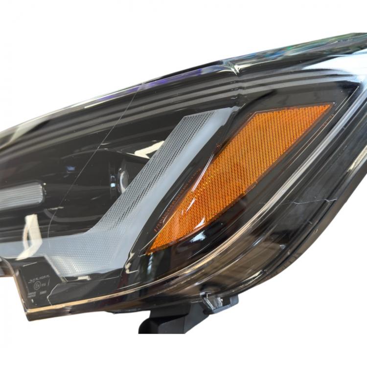 VOLL LED Upgrade Design Scheinwerfer Set passend für Fiat Ducato 14+ schwarz mit Begrüßungsfunktion + dyn. LED Blinker (für werks. LED TFL)
