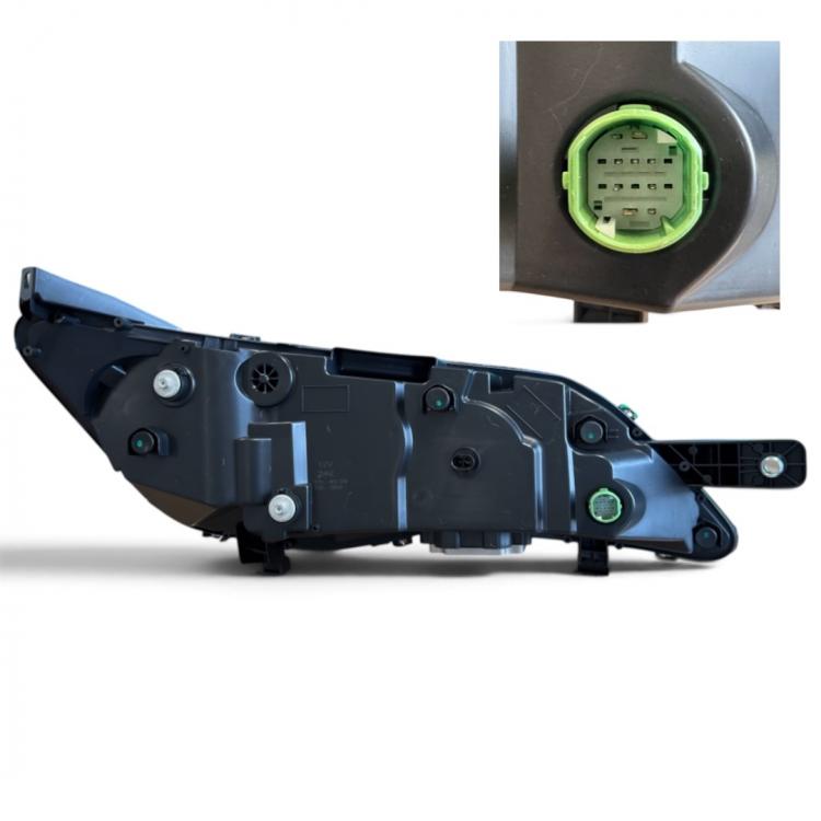 VOLL LED Upgrade Design Scheinwerfer Set passend für Citroen Jumper 14+ schwarz mit Begrüßungsfunktion + dyn. LED Blinker (für werks. LED TFL)