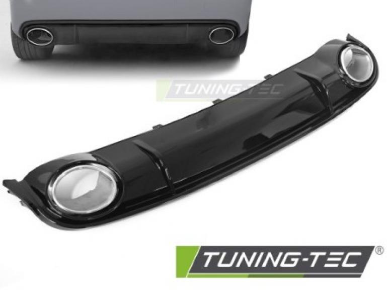 Upgrade Sport Design Heck Diffusor für Audi A4 B8 08-11 Hochglanz schwarz