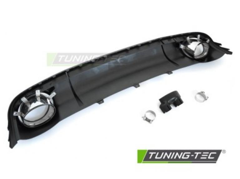 Preview: Upgrade Sport Design Heck Diffusor für Audi A4 B8 08-11 Hochglanz schwarz