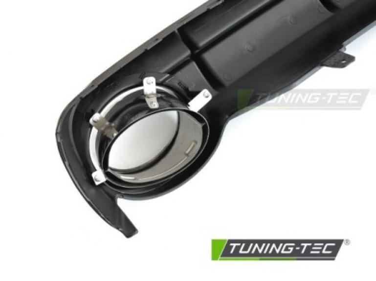 Preview: Upgrade Sport Design Heck Diffusor für Audi A6 C7 (4G) 11-14 Hochglanz schwarz