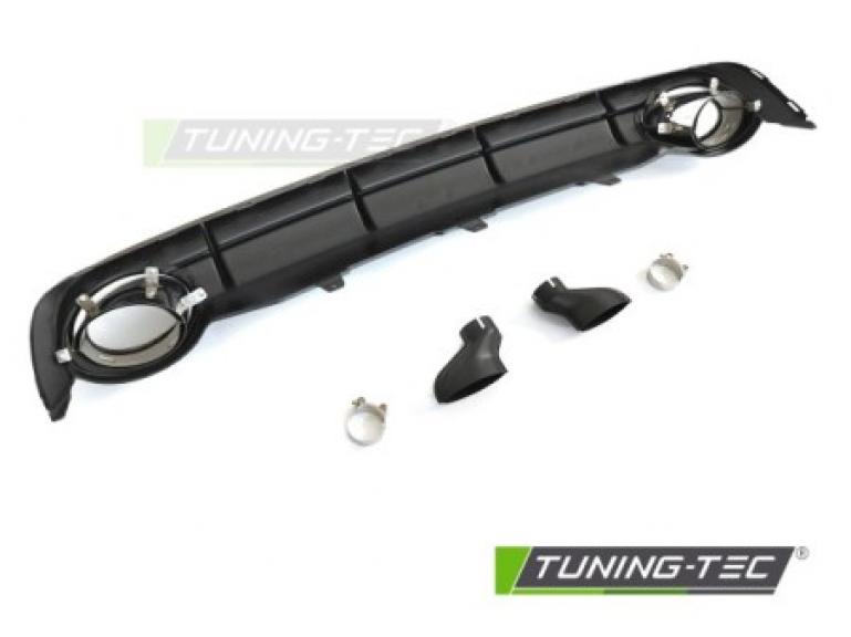 Upgrade Sport Design Heck Diffusor für Audi A6 C7 (4G) 11-14 Hochglanz schwarz