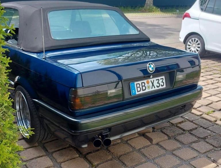 Exklusiv Classic-Sport Design Rückleuchten passend für BMW 3er E30 Facelift Limo, 2-Türer (Coupe), Cabrio, Touring 87-94 schwarz