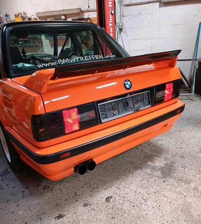 Exklusiv Classic-Sport Design Rückleuchten passend für BMW 3er E30 Facelift Limo, 2-Türer (Coupe), Cabrio, Touring 87-94 schwarz