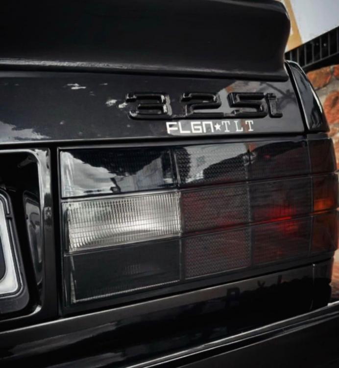 Exklusiv Classic-Sport Design Rückleuchten passend für BMW 3er E30 Facelift Limo, 2-Türer (Coupe), Cabrio, Touring 87-94 schwarz