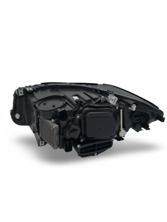 VOLL LED Angel Eyes Scheinwerfer Set für BMW 5er F10/F11 LCI (Facelift) 13-16 schwarz
