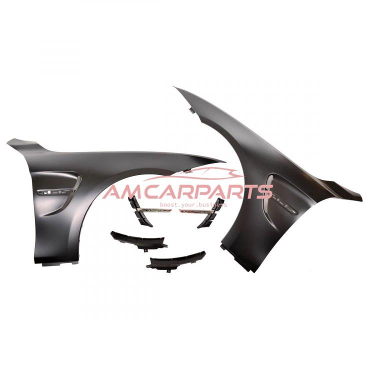 Preview: Upgrade Sport Design Kotflügel Set vorn passend für BMW 4er F32 / F33 / F36 Coupe / Cabrio 13-20