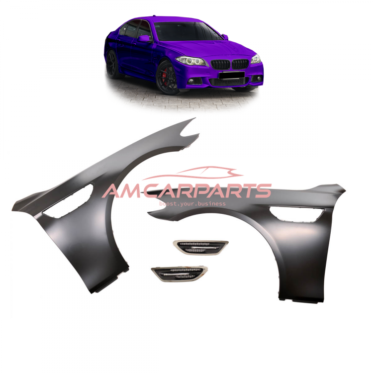 Upgrade Sport Design Kotflügel Set vorn passend für BMW 5er F10 / F11 Limousine / Touring 09-16