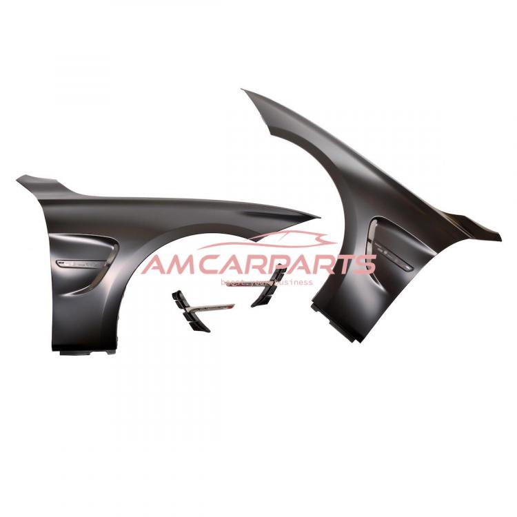 Preview: Upgrade Sport Design Kotflügel Set vorn passend für BMW 3er F30 / F31 Limousine / Touring 11-18