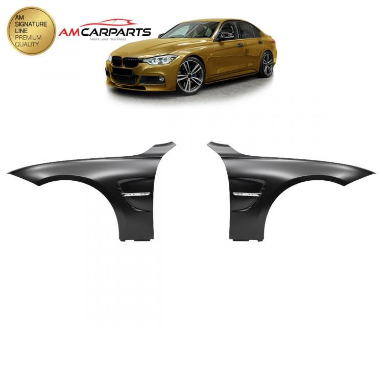Upgrade Sport Design Kotflügel Set vorn passend für BMW 3er F30 / F31 Limousine / Touring 11-18