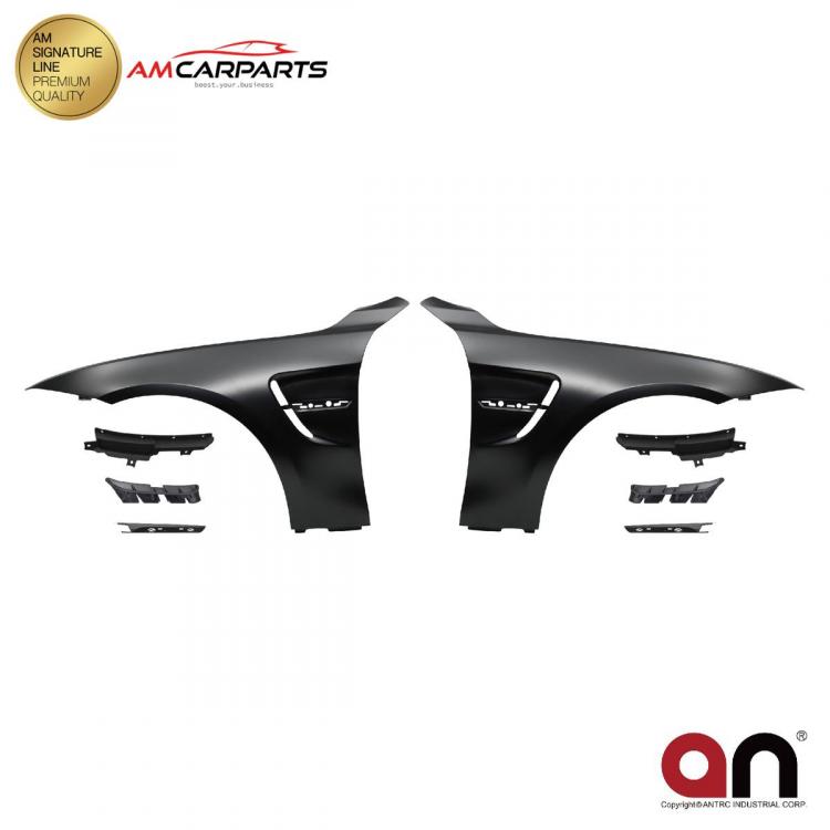 Preview: Upgrade Sport Design Kotflügel Set vorn passend für BMW 4er F32 / F33 / F36 Coupe / Cabrio 13-21