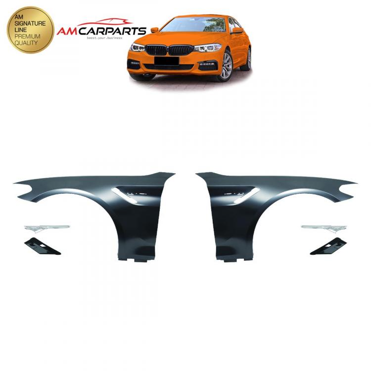 Upgrade Sport Design Kotflügel Set vorn passend für BMW 5er G30 / G31 Limousine / Touring 16+