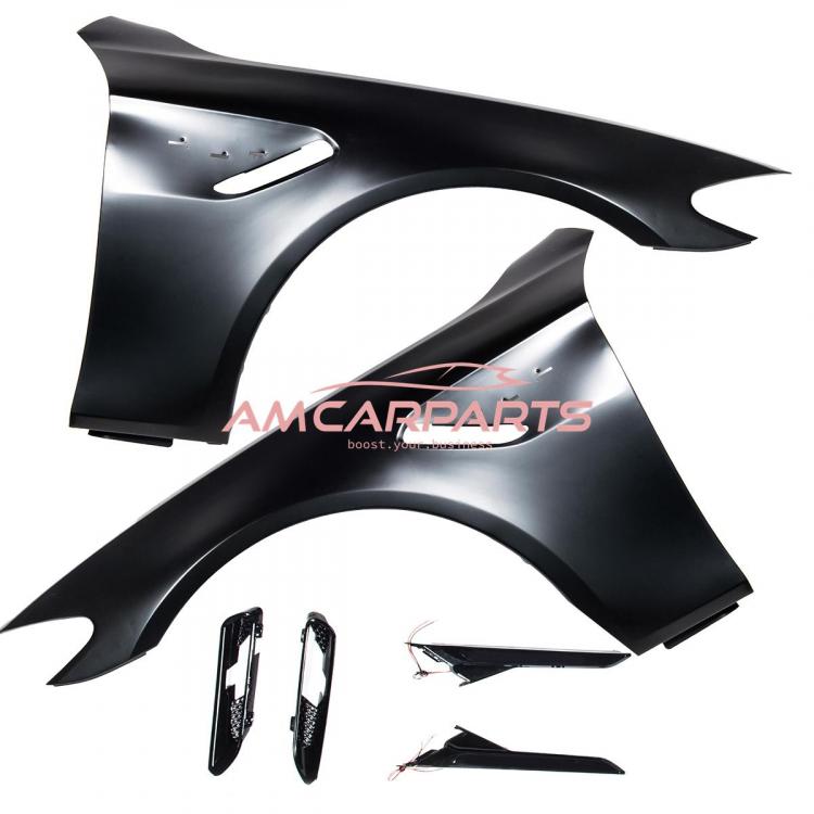 Preview: Upgrade Sport Design Kotflügel Set vorn passend für BMW 5er F10 / F11 Limousine / Touring 09-16