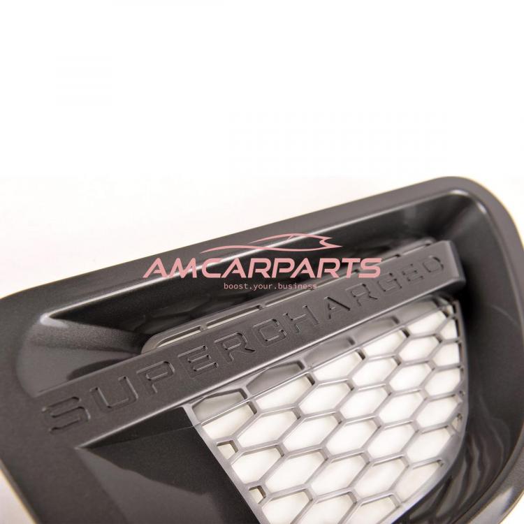 Preview: Upgrade Lufteinlass / Kotflügel-Blenden Set für Land Rover Range Rover Sport 1 Vor-Facelift 05-09 grau/silber