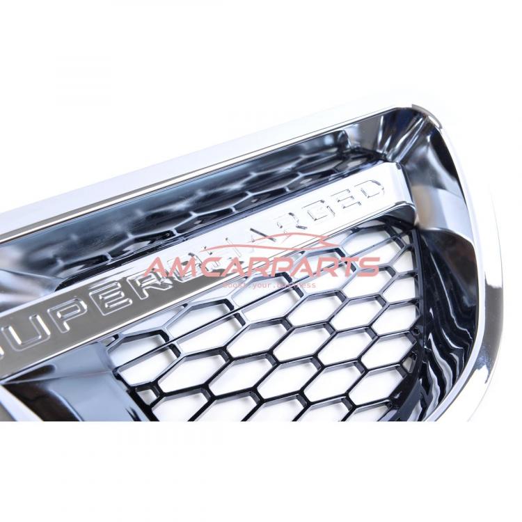 Preview: Upgrade Lufteinlass / Kotflügel-Blenden Set für Land Rover Range Rover Sport 1 Vor-Facelift 05-09 schwarz/chrom