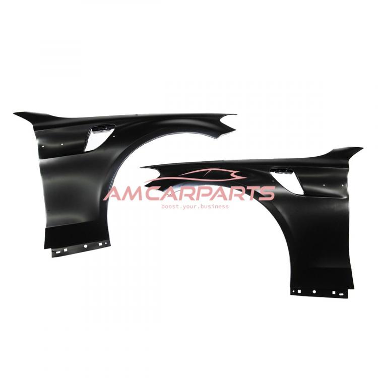 Preview: Upgrade Sport Design Kotflügel Set vorn passend für Mercedes Benz C-Klasse W205 / S205 / A205 / C205 15-21