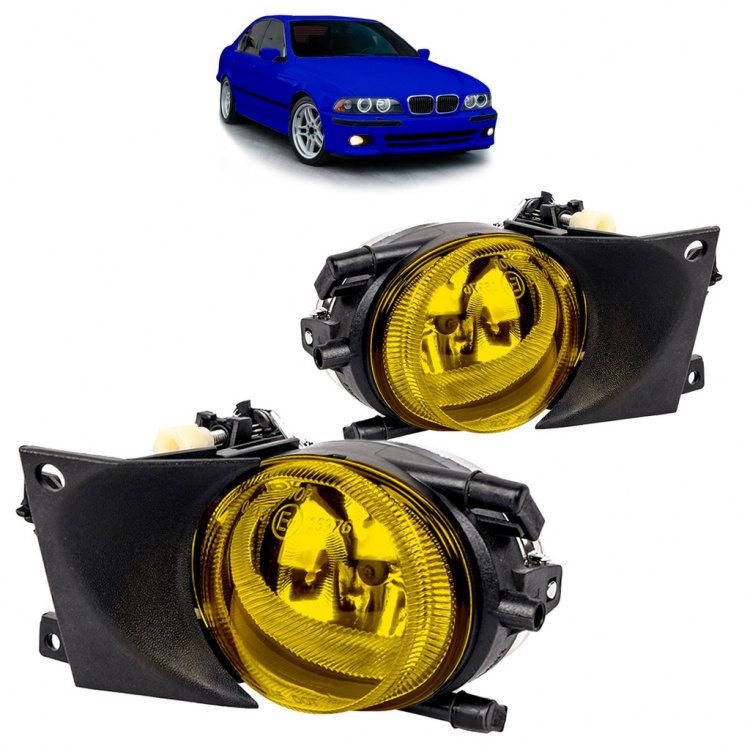 Upgrade Design Nebelscheinwerfer für BMW 5er E39 Facelift 00-03 Gelb
