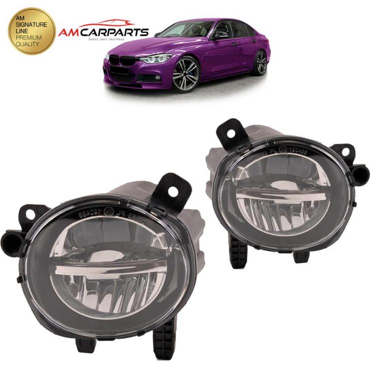 Hi-Power Upgrade LED Nebelscheinwerfer Set BMW 1er F20/F21 LCI  / 2er F22 LCI / 3er F30/31 LCI / 4er F32/F33/F36 schwarz/klar