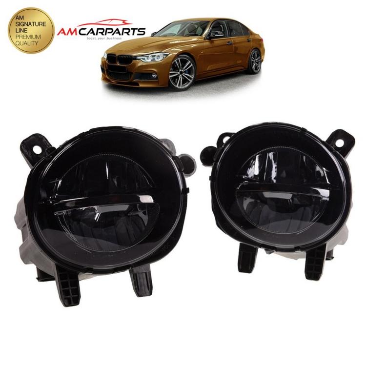 Hi-Power Upgrade LED Nebelscheinwerfer Set BMW 1er F20/F21 LCI  / 2er F22 LCI / 3er F30/31 LCI / 4er F32/F33/F36 schwarz/rauch