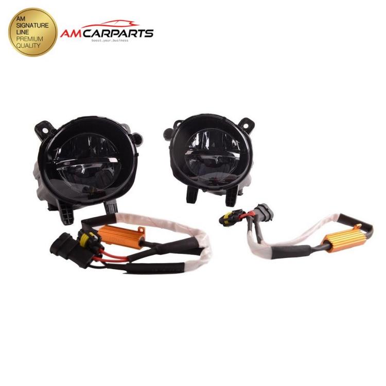 Hi-Power Upgrade LED Nebelscheinwerfer Set BMW 1er F20/F21 LCI  / 2er F22 LCI / 3er F30/31 LCI / 4er F32/F33/F36 schwarz/rauch