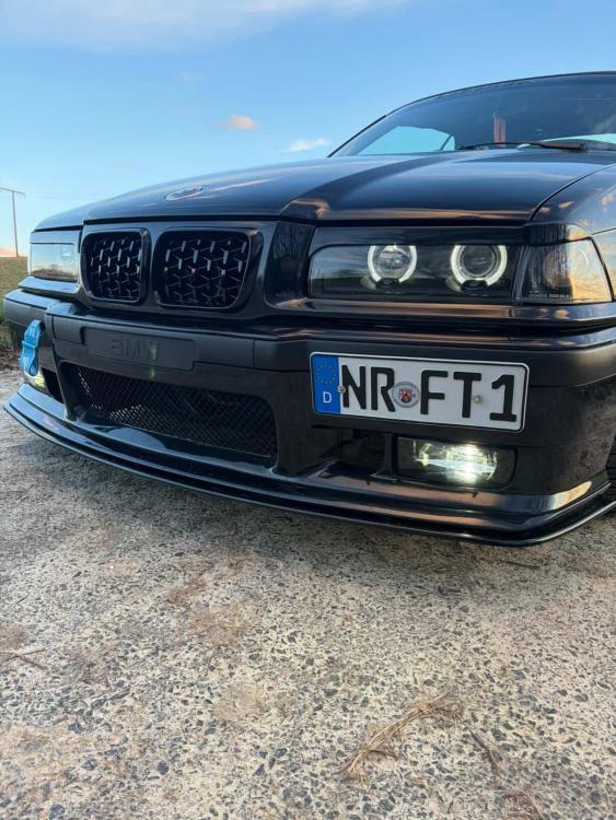 "Upgrade+" LED Nebelscheinwerfer Set passend für BMW 3er E36 Coupe/Cabrio/Lim/Touring 90-99 schwarz/rauch (auch "M")