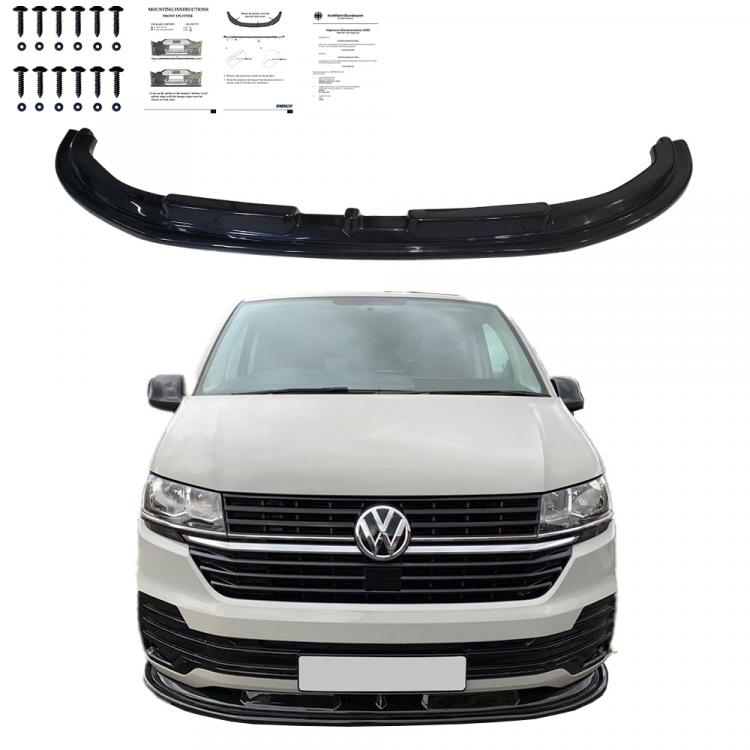 Front Spoiler Lippe Stoßstange Sportline für VW T6 Multivan Transporter ab 2015